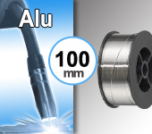 Bobine de fil ALU - Diamètre 100 mm
